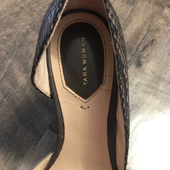 Zara heels with snake skin pattern - Picture 5 of 6